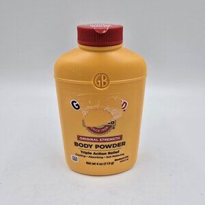 Gold Bond Medicated Body Powder Original Strength With Talc 4 oz  Damaged Label